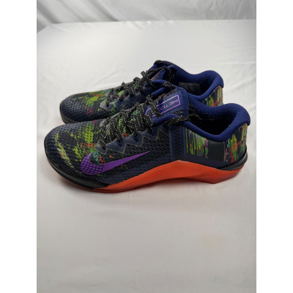 Nike Metcon 6 I Am Not A Robot Deep Ocean Mango Purple CT1246-460 Womens 9